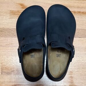 Birkenstock Black Slip-On Loafers